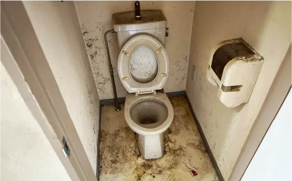 作業前の部屋写真