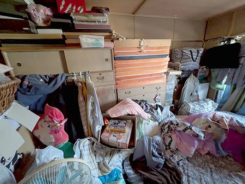 不用品の量