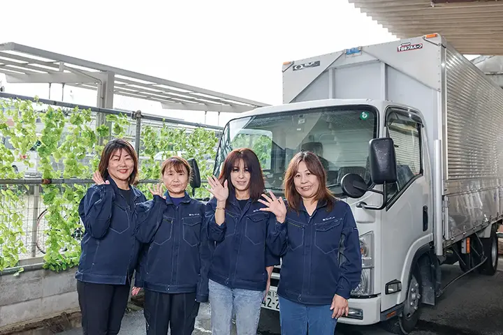 女性スタッフ在籍